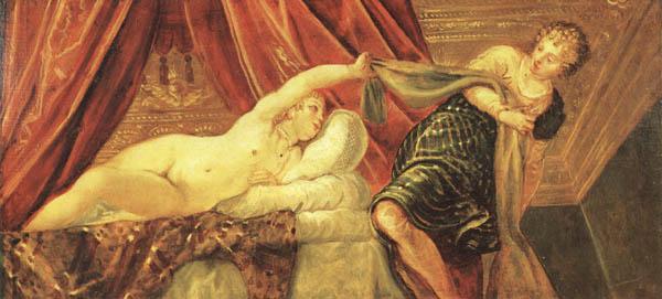 Jacopo Robusti Tintoretto Joseph and Potiphar's Wife oil painting picture